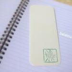 Handprinted Chinese Bamboo Note Cards Bookmarks